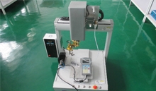Four spindle automatic soldering machine